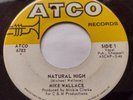 CANADA   MIKE WALLACE Natural High / Mandarin 1970 PSYCH 45