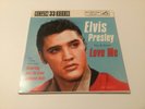 ELVIS PRESLEY EP ( Love Me ) Compact 33 BLUE VINYL