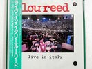 LOU REED LIVE IN ITALY RCA RPL3046 JAPAN OBI VINYL 2LP