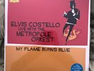 Elvis Costello My Flame Burns Blue NEW SEALED on Blue Vinyl Double LP