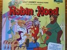 Walt Disney Productions' Story and Songs from Robin Hood LP w/Booklet Disneyland