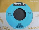 Solicitors - Acid 1970 USA 45 EXCELLO SOUL PSYCH FUNK BREAKS INSTRO