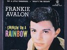FRANKIE AVALON: swingin' on a rainbow, vol. 1 CHANCELLOR 7