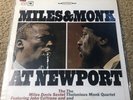 MILES AND MONK LP AT NEWPORT CS8978 STEREO 1964 VINYL VG+