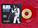 ELVIS PRESLEY   MY WAY    SPECIAL EDITION RED VINYL 45 & PICTURE SLEEVE