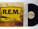 R.E.M. (REM) out of time LP EX/EX, 7599 26496 1, vinyl, album, with inner, 1991