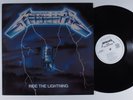 METALLICA Ride The Lightning ELEKTRA LP VG++/NM wlp 2nd pressing p