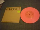 David Bowie -  HALLO SPACEBOY  - VERY RARE 1ST UK 7” PINK VINYL 1995