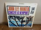 JOHN LEE HOOKER CONCERT AT NEWPORT VERY RARE ORIG '63 VJ STEREO LP BEAUTIFUL