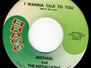 MICHAEL & THE MEDALLIONS - I WANNA TALK TO YOU (BRAGG) 1965 GARAGE BEAT 45 -HEAR