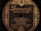 JUDY GARLAND Dear Mr. Gable / BEN POLLACK'S...BOYS  78rpm  Schellackplatte S2668