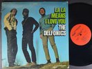 THE DELFONICS La La Means I love You SOUL  FUNK LP PGR PG 1150 BESTWAY 1968