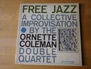 The Ornette Coleman Double Quartet Free Jazz  Atlantic 1364 Mono