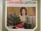 LAST DAY WILL NOT RELIST Loretta Lynn Country Christmas Mono LP from 1966 in VG+