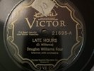 NM Douglas Williams Four - Late Hours/Kind Daddy - VICTOR 21695 Rare
