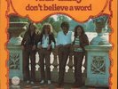 THIN LIZZY Don't Believe A Word 7 INCH VINYL Germany Vertigo 1976 Pic Sleeve
