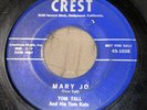 TOM TALL: stack-a-records / mary jo CREST 7