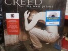 CREED - My Own Prison LP NEW   Vinyl Record -Metallic Silver Walmart sealed new