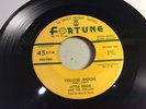 LITTLE EDDIE & DOLLARS-FORTUNE 845-YELLOW MOON/MY MAMA SAID-DETROIT DOO-WOP 45