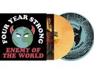 Four Year Strong Enemy of the World  Yellow Orange Galaxy Vinyl + Slipmat x/100