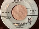 DOO WOP 45 CORVELLS LIDO 509 WE MADE A VOW / MISS JONES