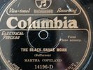 78 Rpm Prewar Blues Martha Copeland Black Snake Moan E- Condition