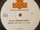 OZZY OSBOURNE The Ozzy Osbourne Concert w/Randy Rhoads 1981 LIVE 2xLP Radio Show