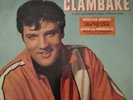Elvis Presley Clambake Vinyl Album w/Photo Of Elvis and Priscilla VG