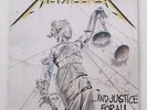 Metallica And Justice For All - vinyl double LP 1988 with printed inner sleeves