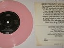 Pink Floyd One Slip with Promo Sheet Pink Vinyl 1987 UK NMINT