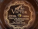 Victor 40229 Carter Family NO TELEPHONE IN HEAVEN  78 rpm Coutry  1930 VV+/V