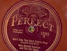 Perfect 12292 ANNETTE HANSHAW w RED HEADS Take Your BlackBottom  78 rpm 1926 EE-