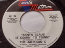 CANADA  NM- THE JACKSON 5 Santa Claus Is Comin' To Town 1970 TAMLA MOTOWN 45