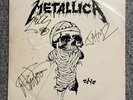 VINYL LP 12’ PROMO DJ ONLY METALLICA ONE METDJ 512 SIGNED BY ALL BAND