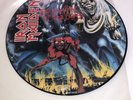Iron Maiden number of the beast original picture disc lp