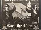 Leftover Crack 7” -Rock the 40 oz, Plus Original Concert Photos  Choking Victim
