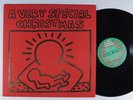 A VERY SPECIAL CHRISTMAS Various Artists A&M LP embossed keith haring cover q