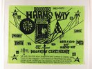 THE TIME MACHINE LP Harm's Way Rare Unknown 1980s Private Psych Punk Scuzz LP