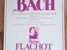 RARE BACH 6 CELLO SUITES REINE FLACHOT BOURG LP BOX 33 TOURS MINT LP