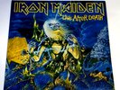 IRON MAIDEN LIVE AFTER DEATH 1985 DOUBLE LIVE ALBUM BOOKLET AND MERCH SHEET