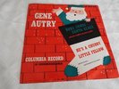 78 GENE AUTRY Here Somes Santa Claus Columbia MJV-84 Christmas VG++