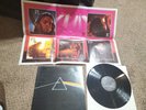 LP PINK FLOYD THE DARK SIDE OF THE MOON SHVL 804  POSTERS  EX