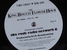TONY CAREY/BON JOVI King Biscuit Flower Hour ABC ROCK RADIO 2XLP promo sheets q