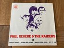 PAUL REVERE AND THE RAIDERS - UNDECIDED MAN, 45rpm - EP00135-B, CBS, PORTUGAL