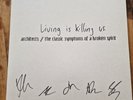 Architects The Classic Symptoms of a Broken Spirit SIGNED Autographed Vinyl