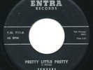 SENDERS - Spinning / Pretty Little Pretty - ENTRA - Doo Wop Popcorn 45