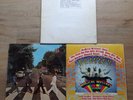 THE BEATLES 3LP Lot: The White Album, Abbey Road, Magical Mystery Tour POOR