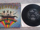 THE BEATLES MAGICAL MYSTERY TOUR EP BLUE LYRICS SHEET MMT-A1 Parlophone 1967