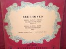 GENDRON BEETHOVEN SONATAS 2/3 FRANCAIX UK Ducretet Thomson DTL 93036 MONO LP