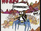 The Meteors - Stampede LP - COLORED Vinyl Album - SEALED NEW Psychobilly Record